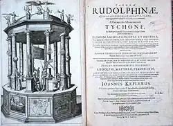 Frontispice des Tables rudolphines.