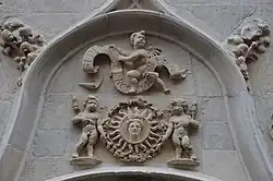 Hôtel de Bernuy, détail du portail.