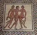  3 femmes nues dansant.