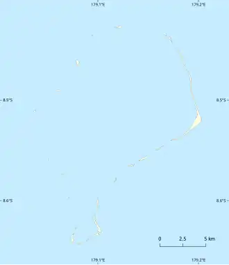Carte de Funafuti