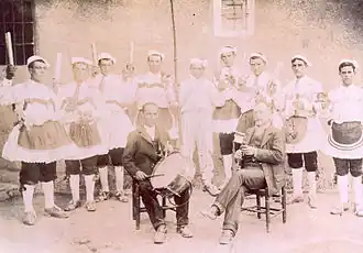 Musiciens et danseurs.Fondation Joaquín Díaz.