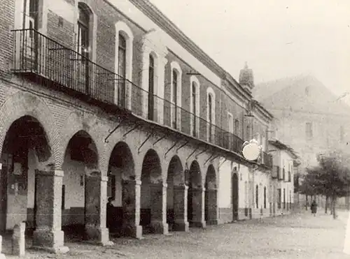 Plaza de La Seca. Collection éditée par la Caja de Ahorros Provincial en 1962.Fondation Joaquín Díaz.