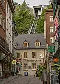 Vue d'en bas