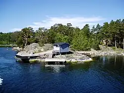 Jetée de Gällnönäs.