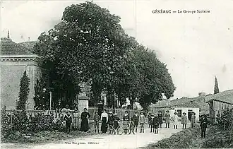 Le groupe scolaire.