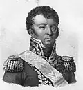 VIIIe corps d'armée, général Dominique René Vandamme.