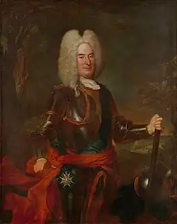 Général Pierre Robert Taparelli, comte de Lagnasco par Louis de Silvestre.