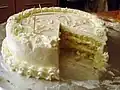 Gâteau à base de génoise et de crème au beurre.