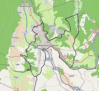 (Voir situation sur carte : Bellegarde-sur-Valserine)