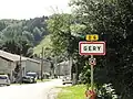 Entrée du village de Géry.