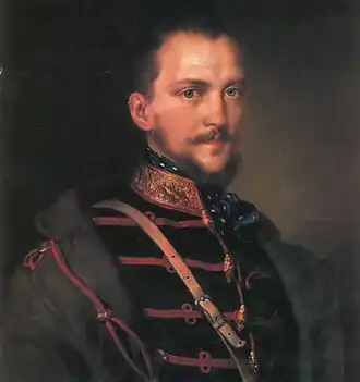 Le ministre et général d'armée Artúr Görgey