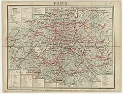 Paris [spécialement le Métropolitain], 1912.