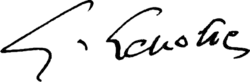 signature de G. Lenotre