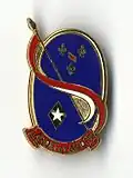 Insigne 3e Dragons (1989) - modèle sans casque