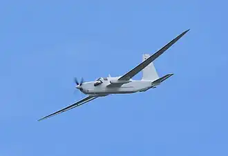 Vue de l'avion.