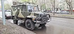 Véhicule tout-terrain bus