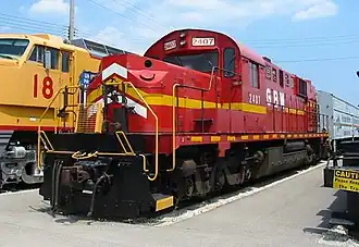 illustration de Green Bay and Western Railroad
