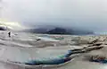 Paysage sur le glacier Tyndall