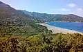 La plage de Galéria et le delta du Fango