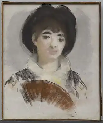 Portrait de la comtesse Albazzi, 1880 (56,5 × 46,5 cm), New York, musée Solomon R. Guggenheim.