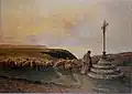 Le Calvaire de Criquebeuf (1892), musée des Beaux-Arts de Rouen.