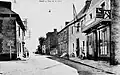 La rue de la Gare au début du XXe siècle (carte postale).
