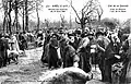 Le marché aux cochons du 13 mars 1906 (carte postale).