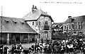 Le marché aux vaches du 13 mars 1906 (carte postale).