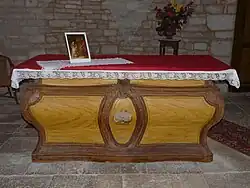 L'autel.