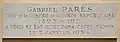 Plaque au no&nbsp;86.