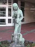 La fontaine de la Gänseliesel, en français «&nbsp;Lison aux Oies&nbsp;»