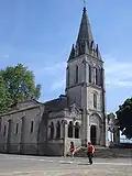 Gaillères, l'église.