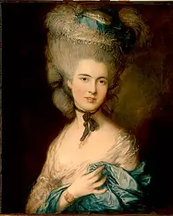 La Femme en bleu, 1775-1785Musée de l'Ermitage