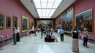 Galerie d'art polonais du XIXe&nbsp;siècle à Sukiennice.