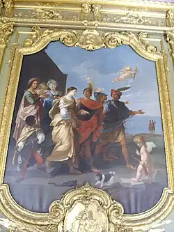 Pâris enlevant Hélène de Guido Reni.