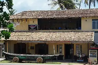 Les remparts de Galle Fort, vieux fort hollandais.