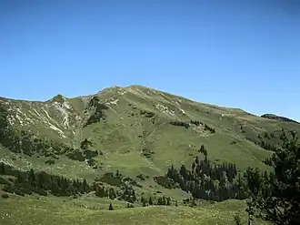 Vue depuis le sud.