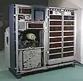 Vue arrière du Gamma 10, panneau de protection démonté