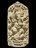 Ganesh dansant sur une souris, Bengale, XIe&nbsp;siècle, Musée d'art asiatique de Berlin.