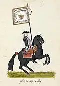 Garde du corps du Roi.