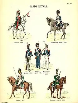 Image illustrative de l’article Garde royale (France)