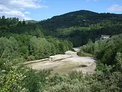 Gardon d'Alès près de Sainte-Cécile-d'Andorge.