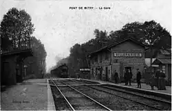 La halte de Villeparisis au début du XXe siècle.