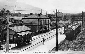 Vers 1910 après l'électrification.