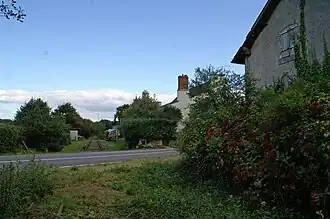 Restes de la voie.