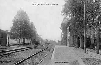 Image illustrative de l’article Ligne de Saint-Benoît au Blanc