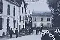 La gare de Bannalec au début du XXe&nbsp;siècle (carte postale).