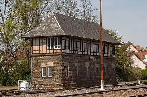 Le poste d'aiguillage.