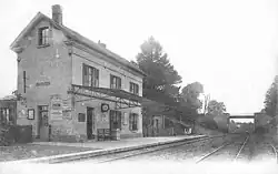 La gare de Barisis avant la première guerre mondiale