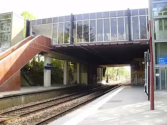 La gare de Chaville-Rive-Droite.